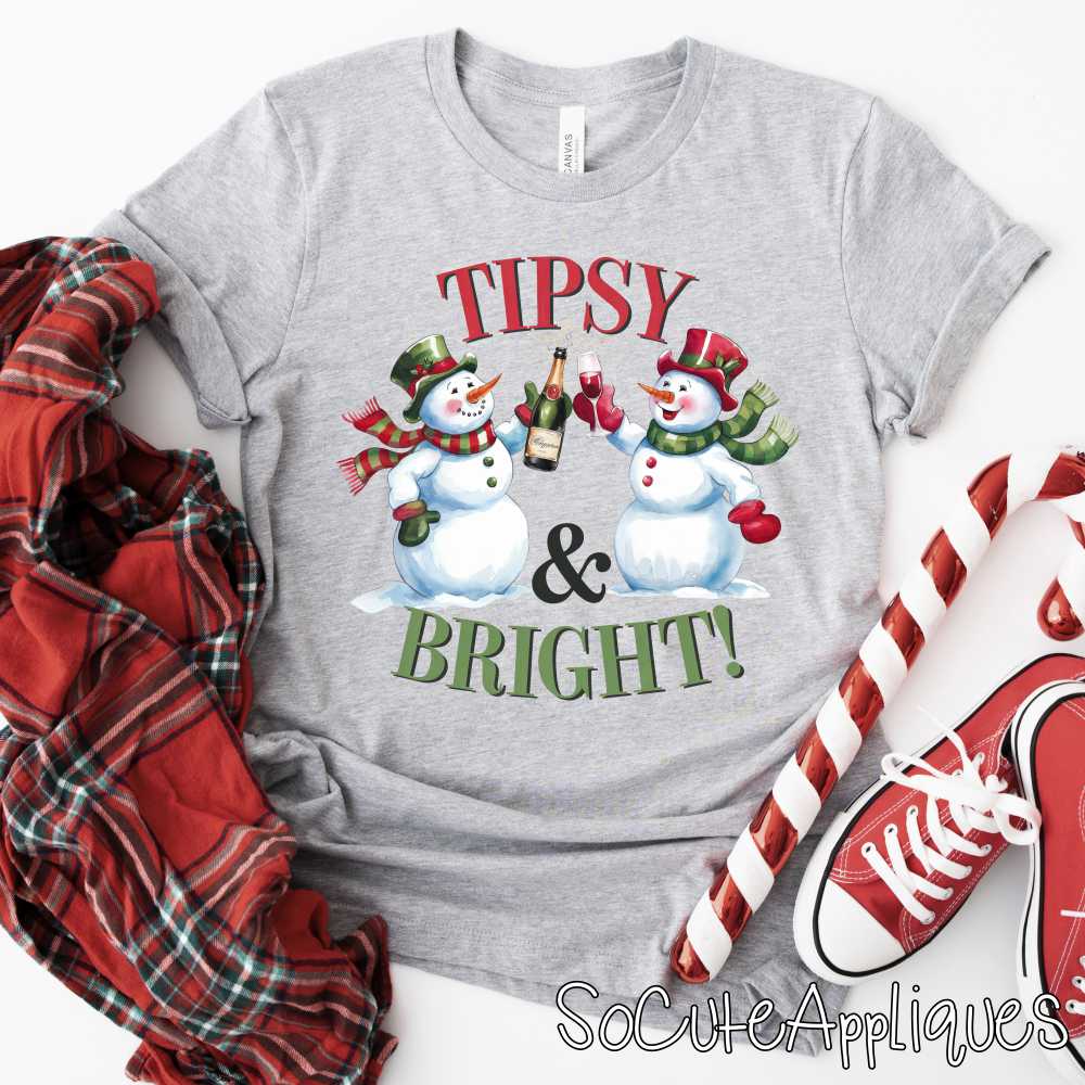 Tipsy and bright *DTF* Transfer