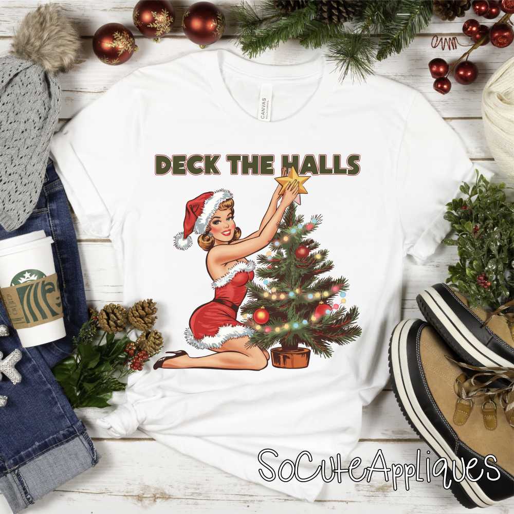 Deck the halls *DTF* Transfer