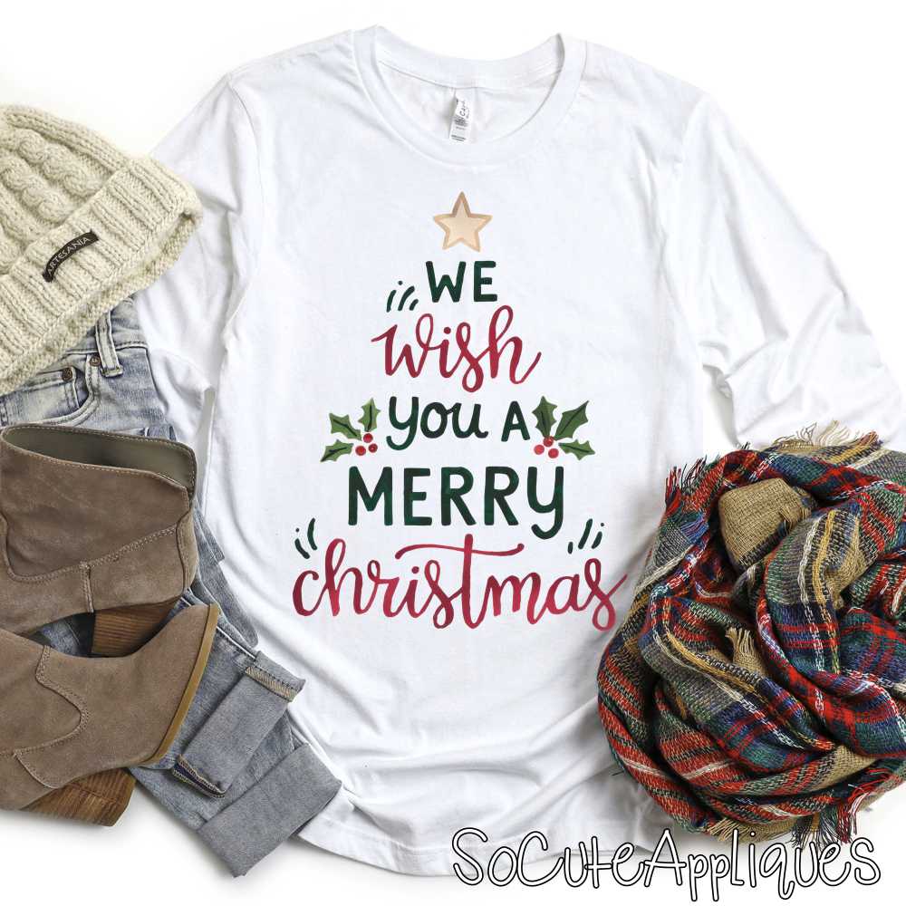 We wish you a merry Christmas *DTF* Transfer