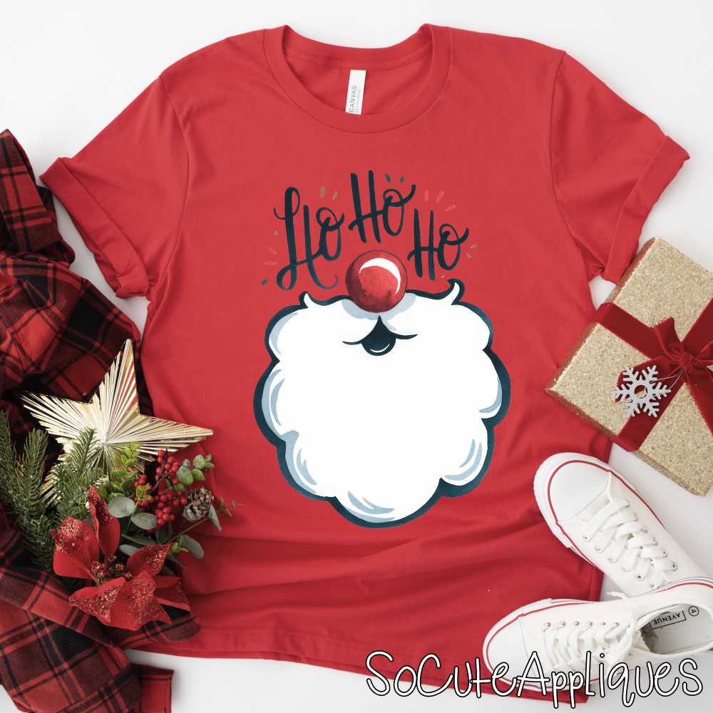 Ho ho ho beard *DTF* Transfer