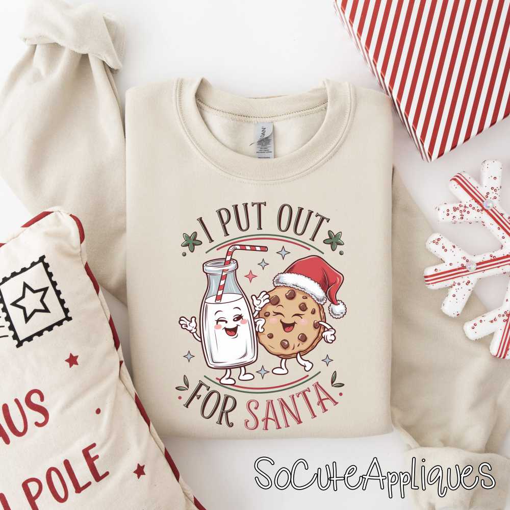 I put out for Santa *DTF* Transfer