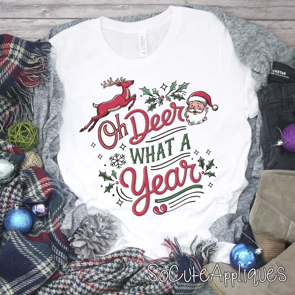 Oh deer what a year *DTF* Transfer