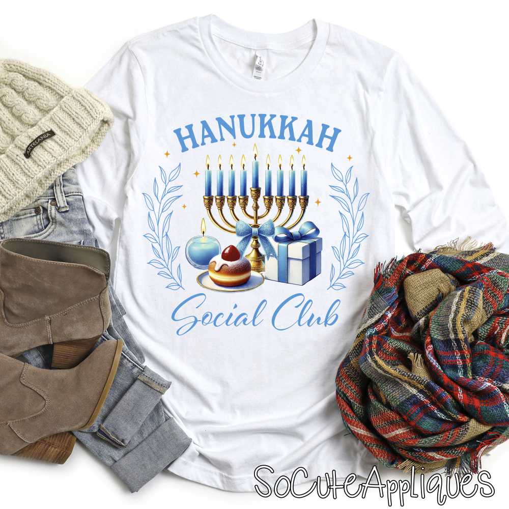 Hanukkah social club *DTF* Transfer