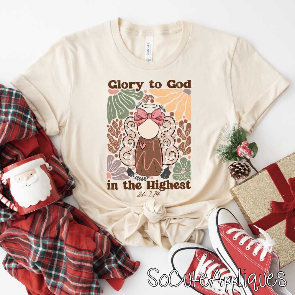 Glory to God in the highest *DTF* Transfer