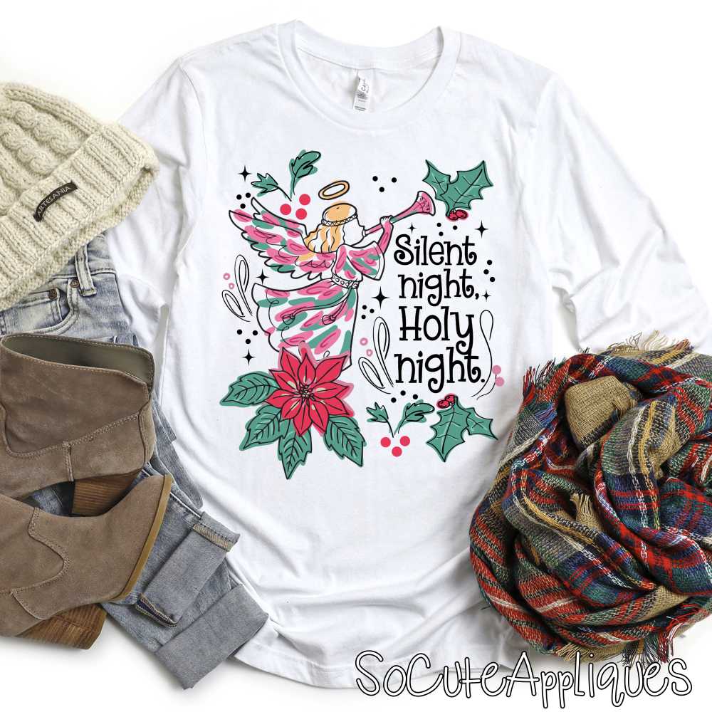 Silent night *DTF* Transfer