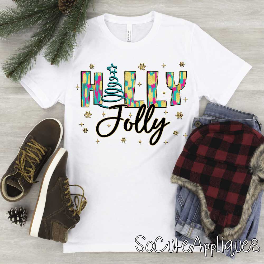 Holly Jolly *DTF* Transfer