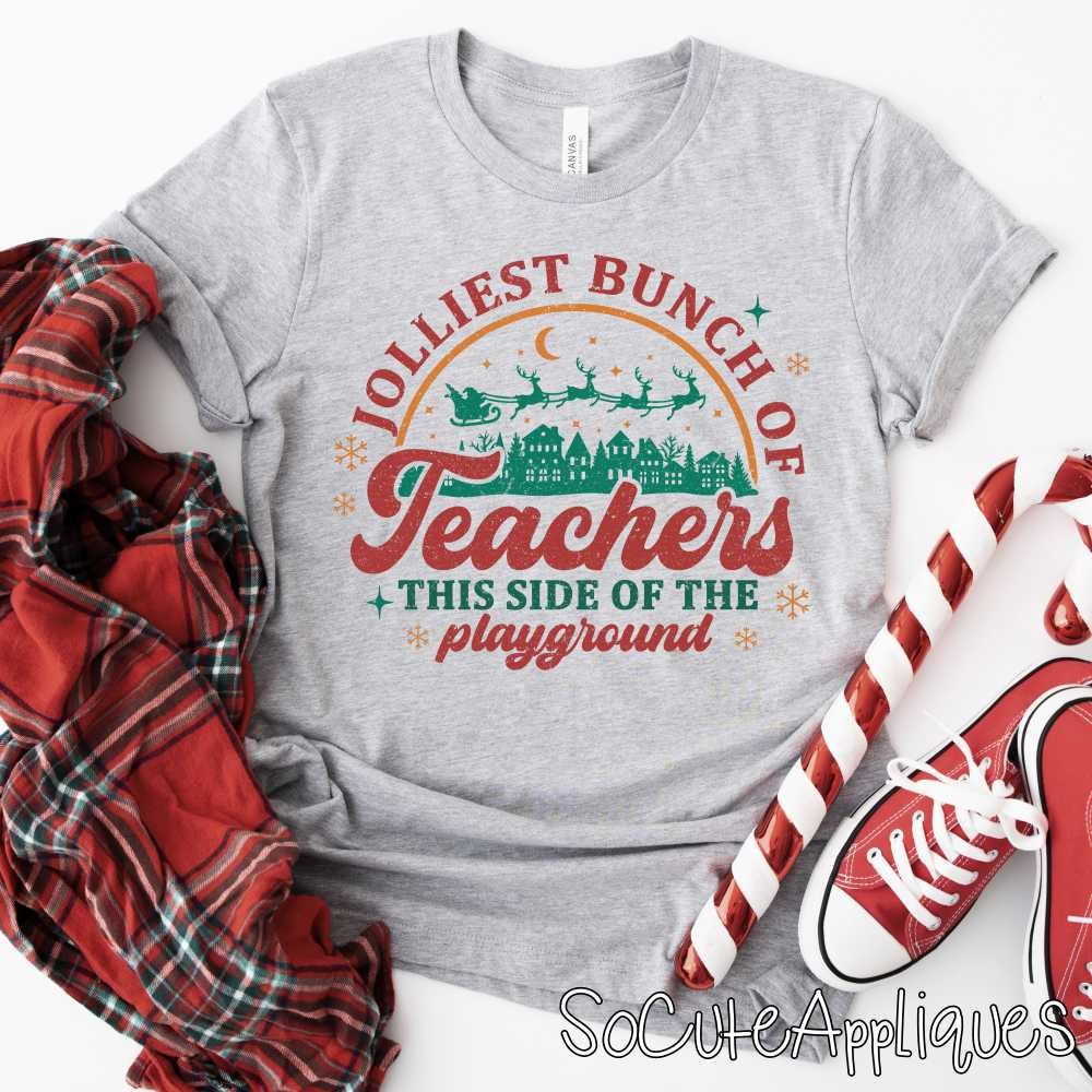 Jolliest bunch of teachers *DTF* Transfer