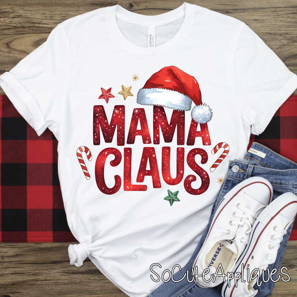 Mama Claus *DTF* Transfer