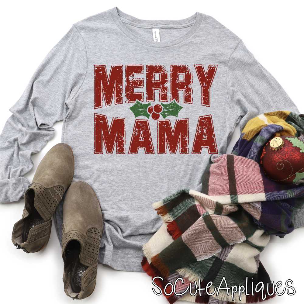 Merry Mama *DTF* Transfer