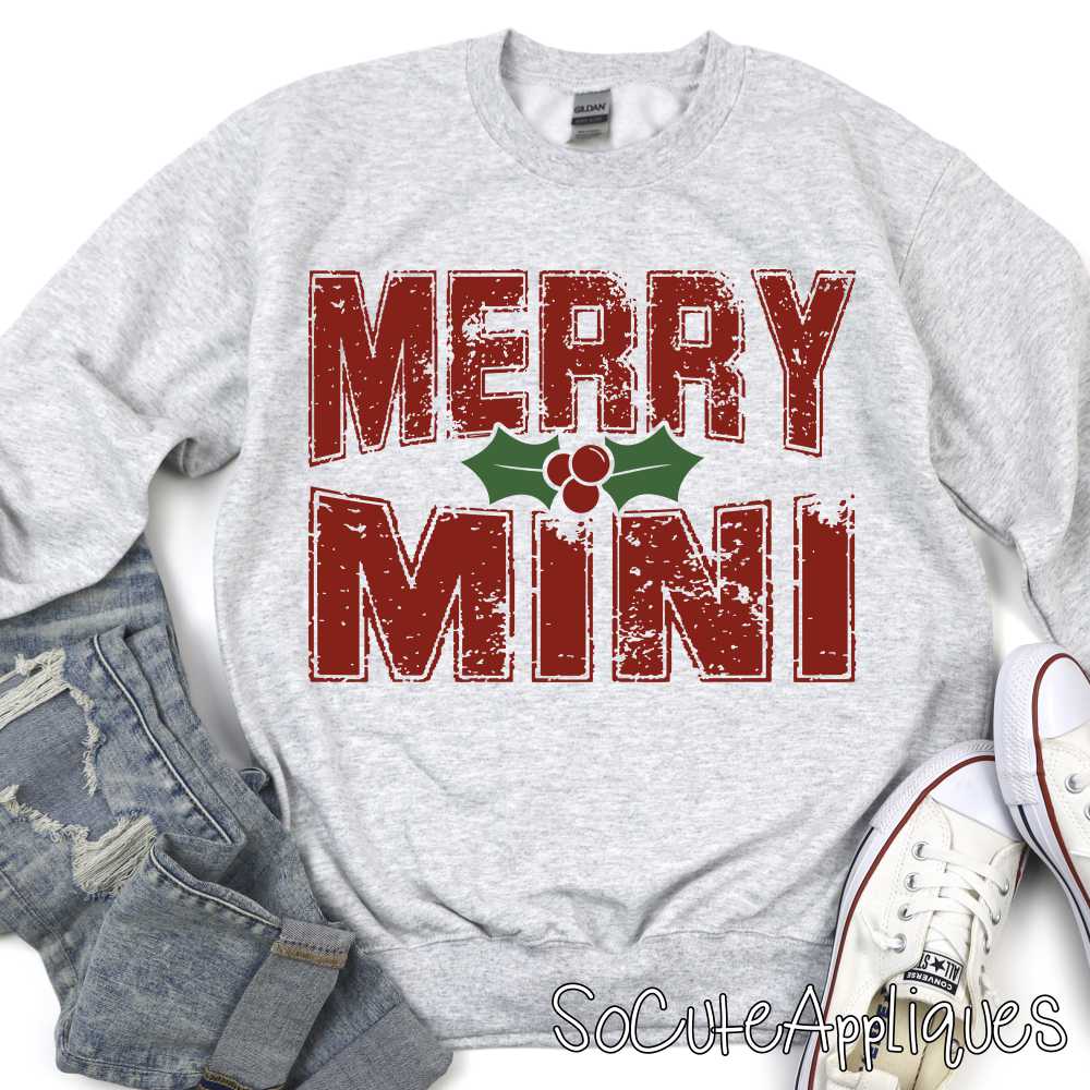 Merry Mini *DTF* Transfer