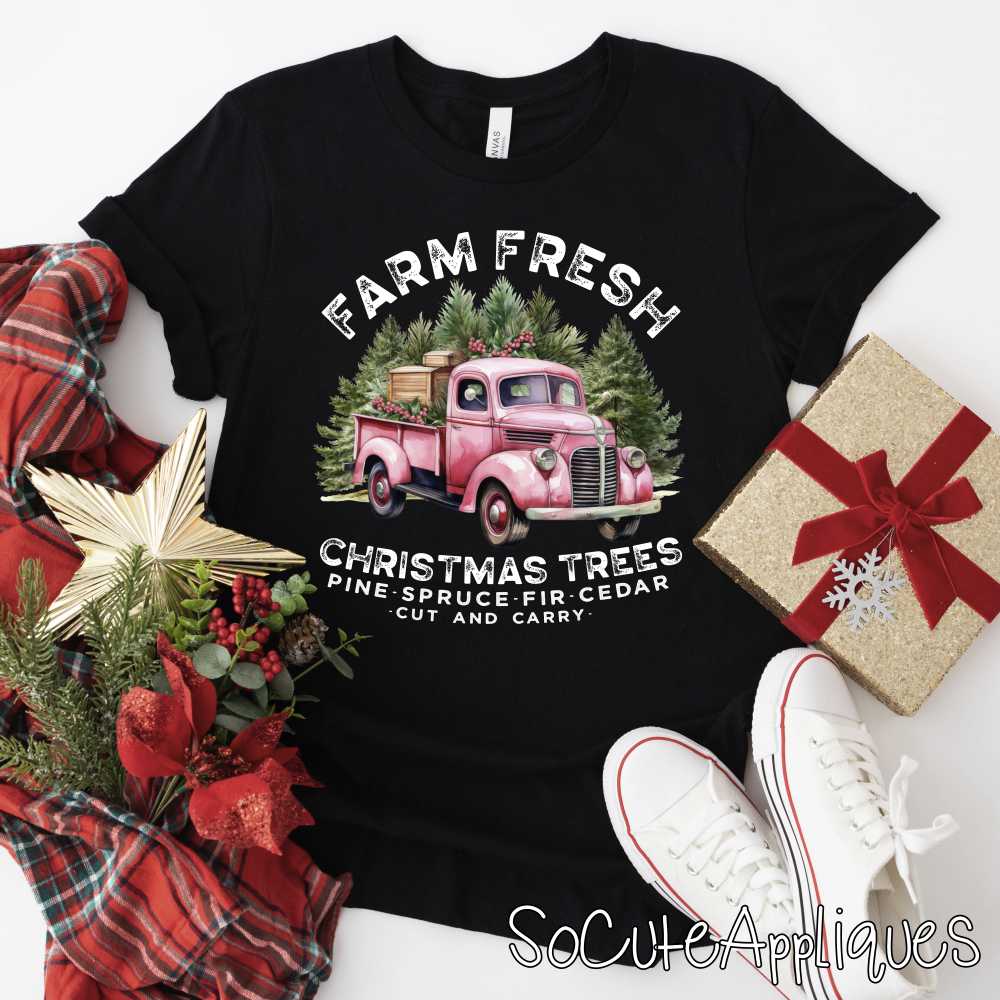 Farm Fresh Christmas trees *DTF* Transfer