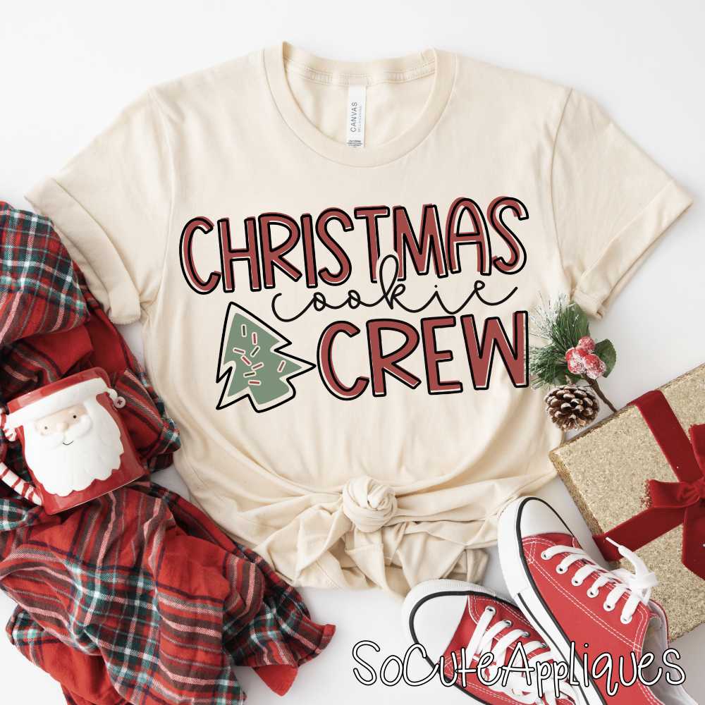 Christmas Cookie Crew *DTF* Transfer