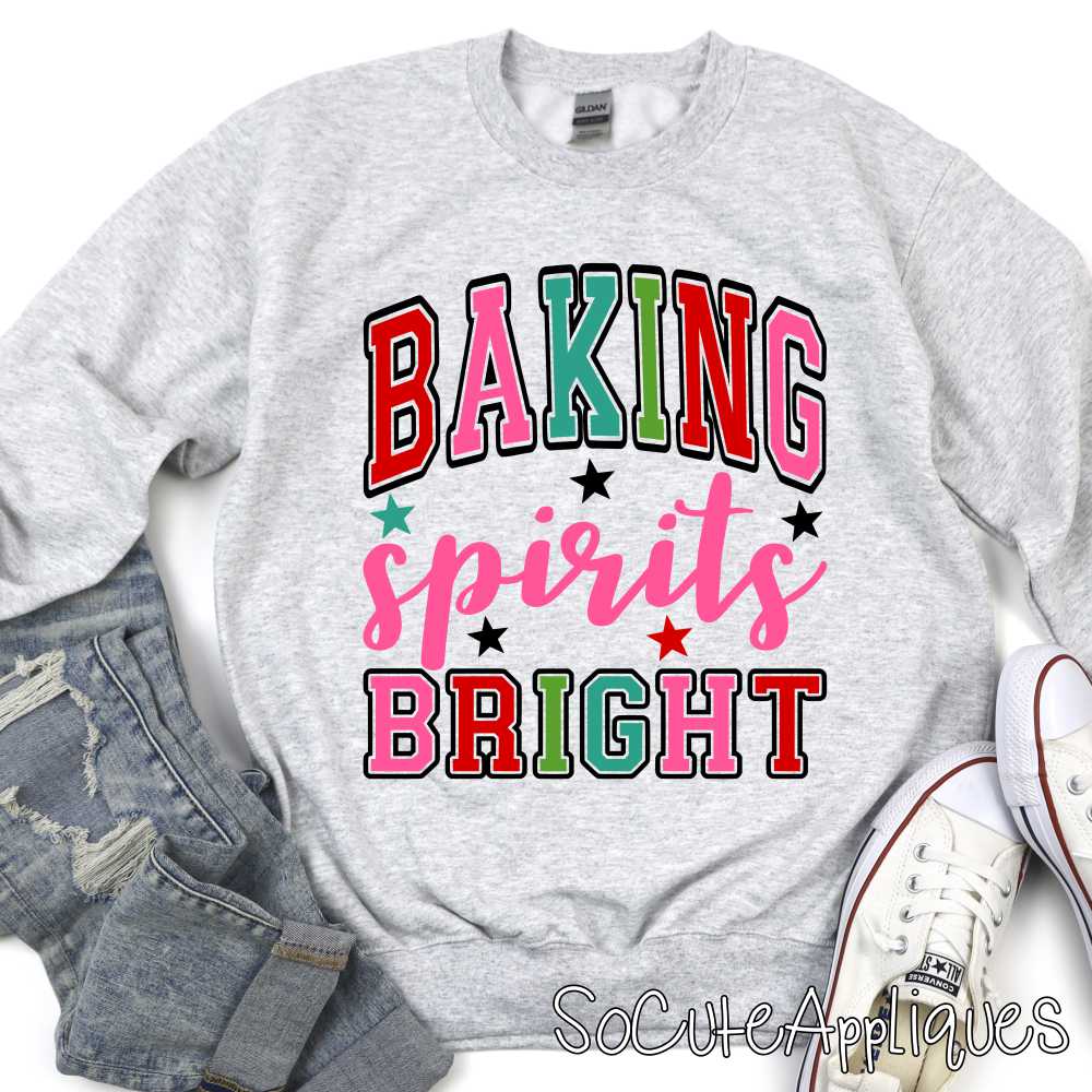 Baking spirits bright *DTF* Transfer