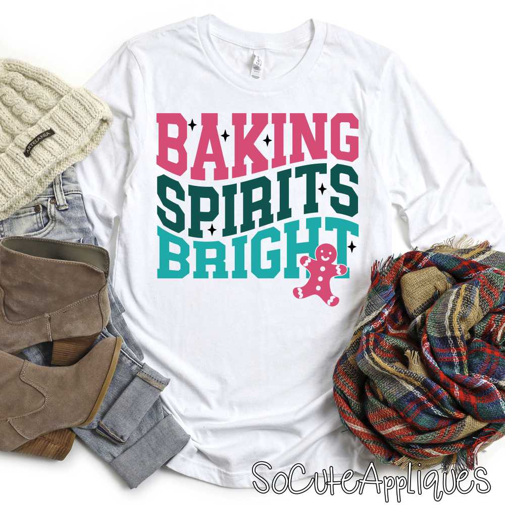 Baking spirits bright *DTF* Transfer