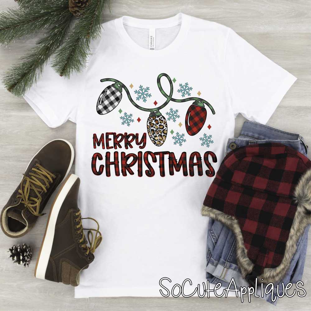 Merry Christmas *DTF* Transfer