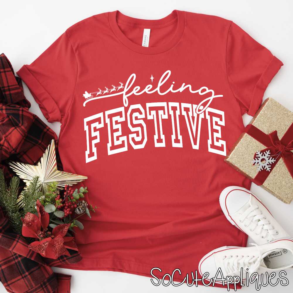 Feeling festive *DTF* Transfer
