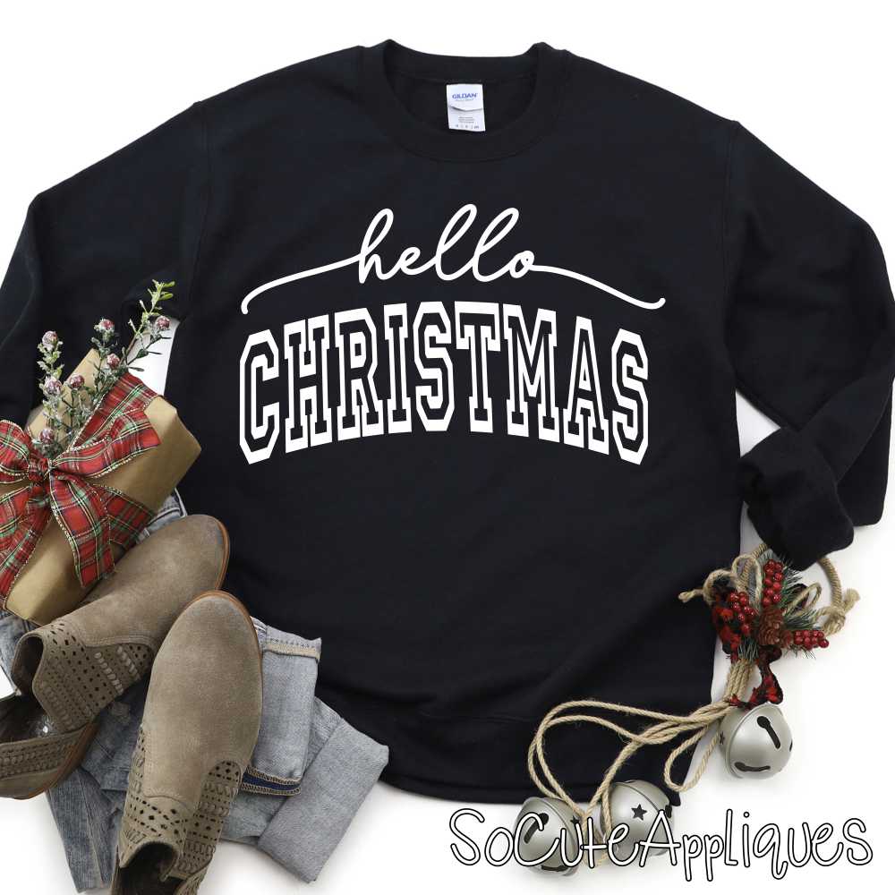 Hello Christmas *DTF* Transfer