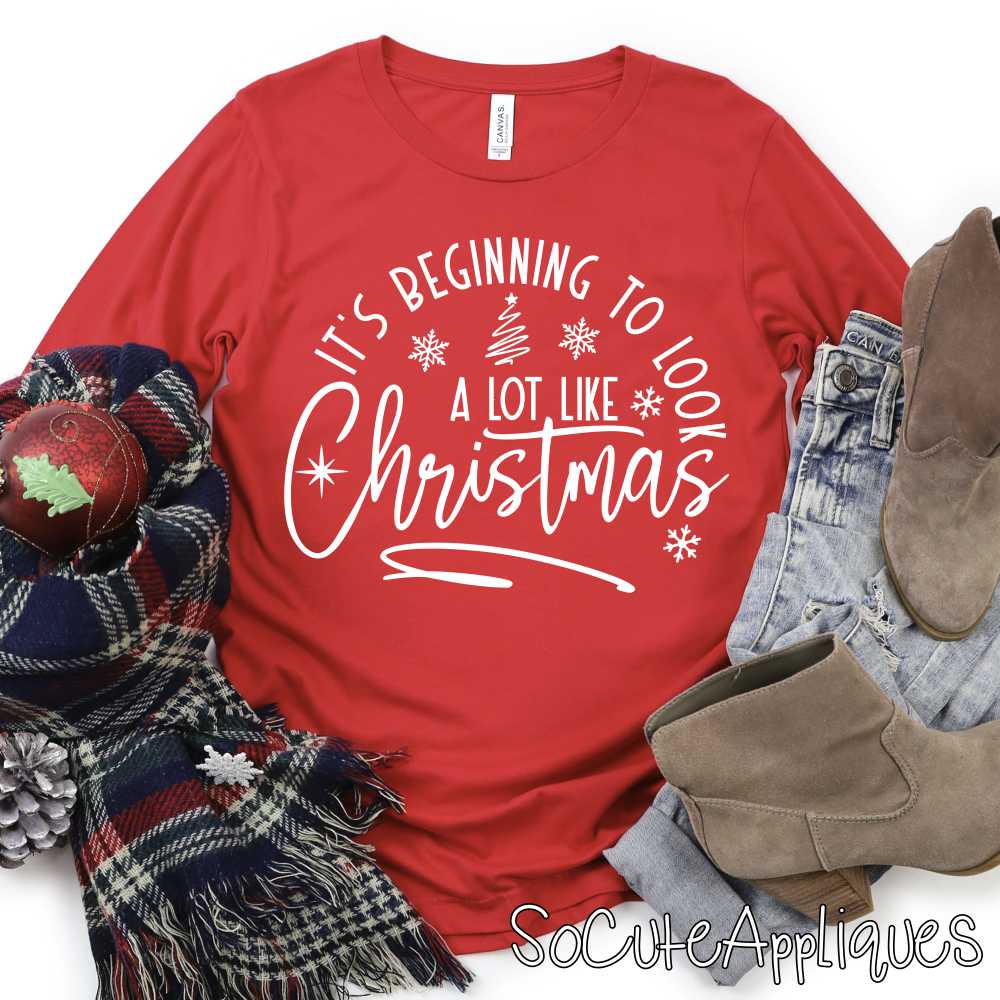 Its beginning to look a lot like Christmas *DTF* Transfer