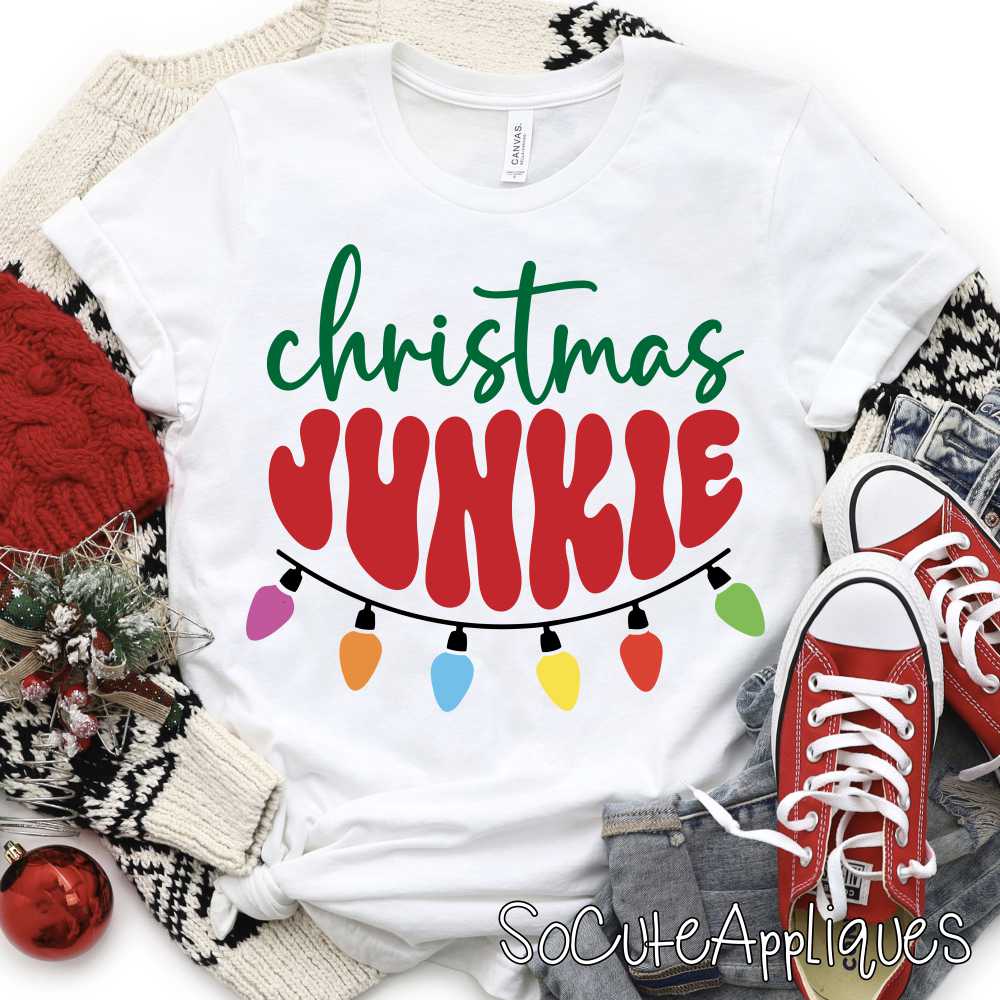 Christmas Junkie *DTF* Transfer