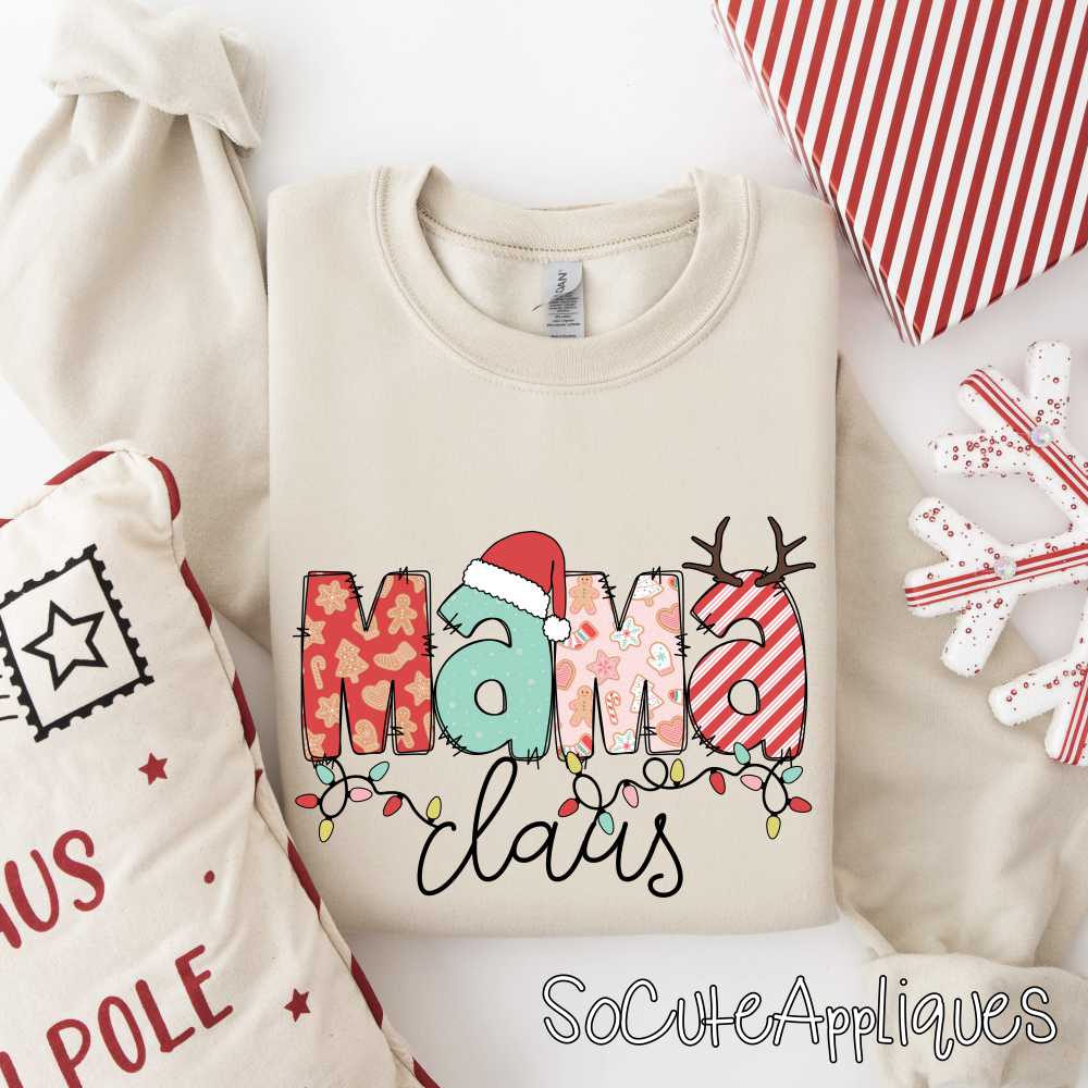 Mama Claus *DTF* Transfer