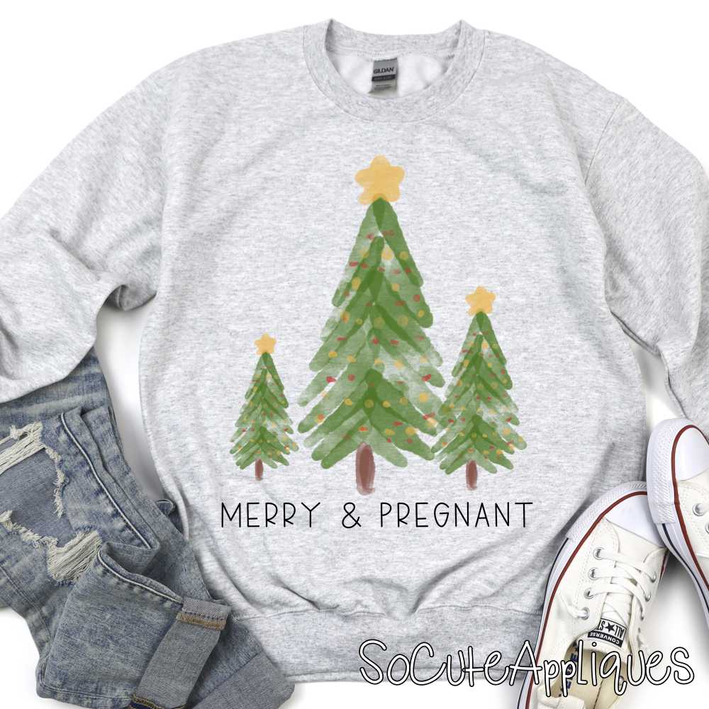 Merry and pregnant *DTF* Transfer