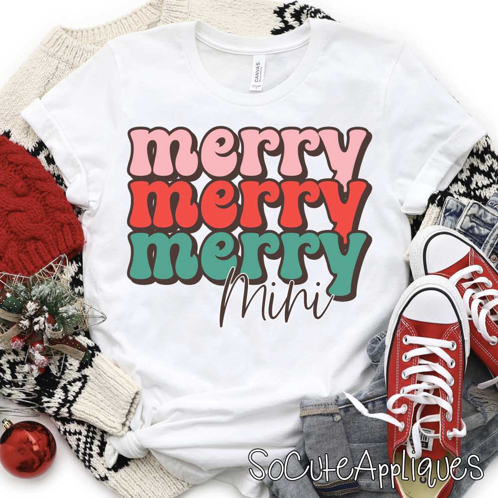 Merry Mini *DTF* Transfer