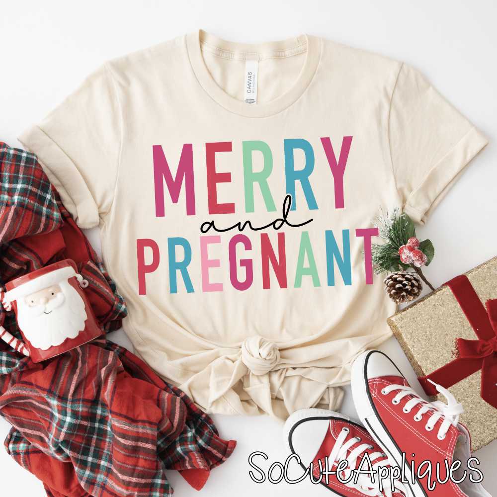 Merry and pregnant *DTF* Transfer