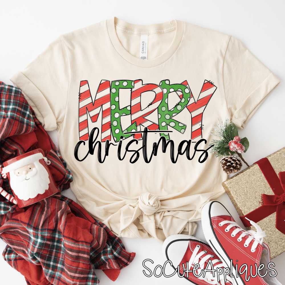Merry Christmas *DTF* Transfer