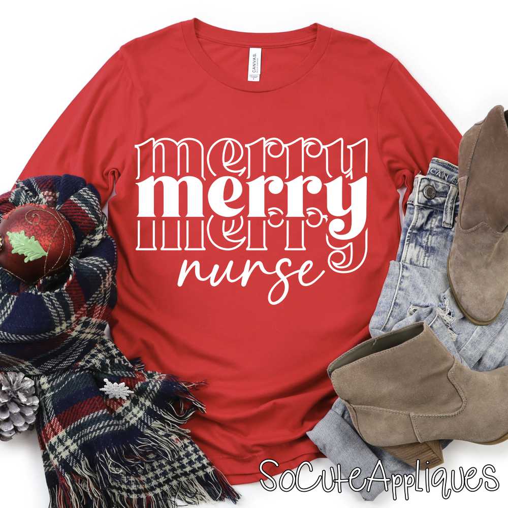 Merry nurse *DTF* Transfer