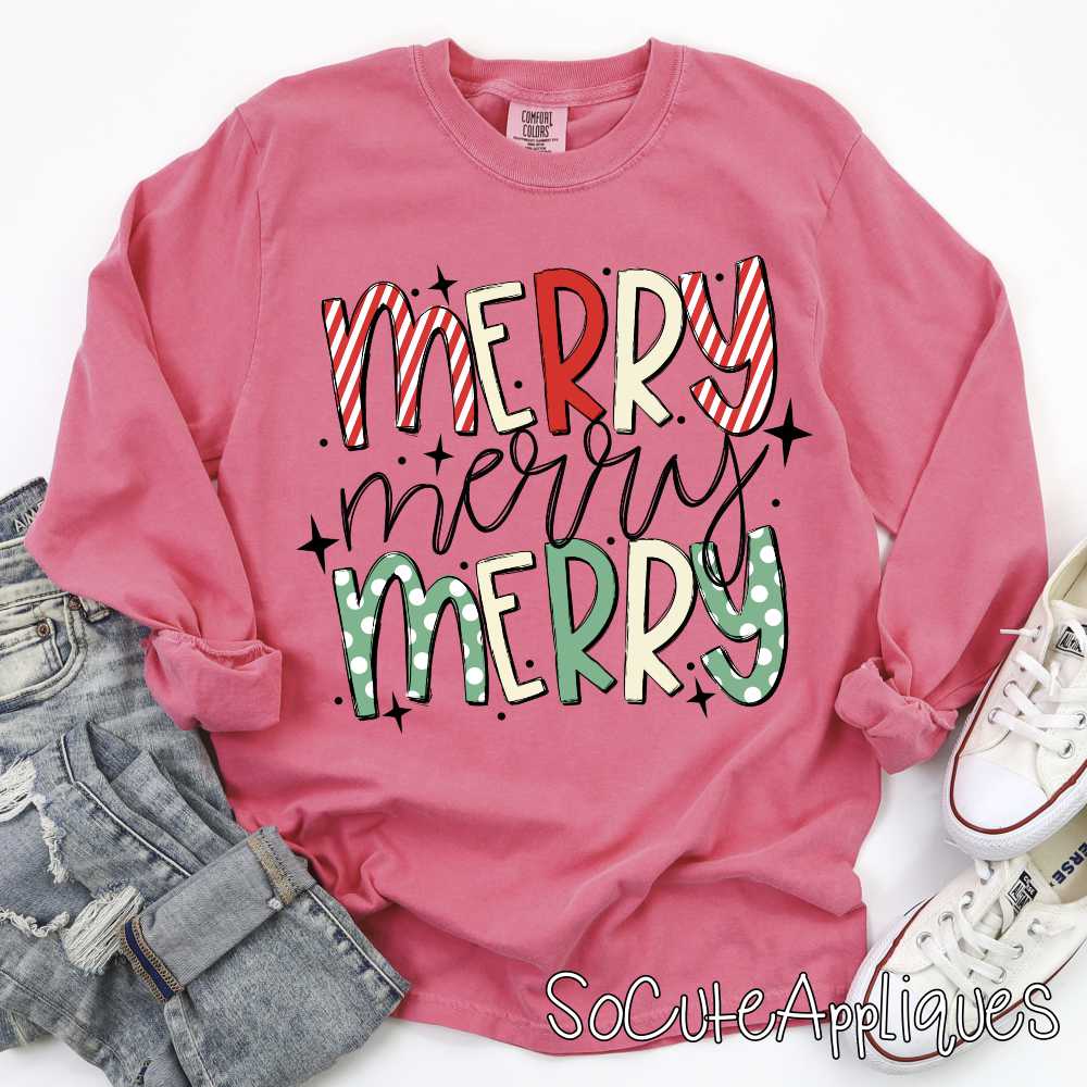 Merry merry merry *DTF* Transfer