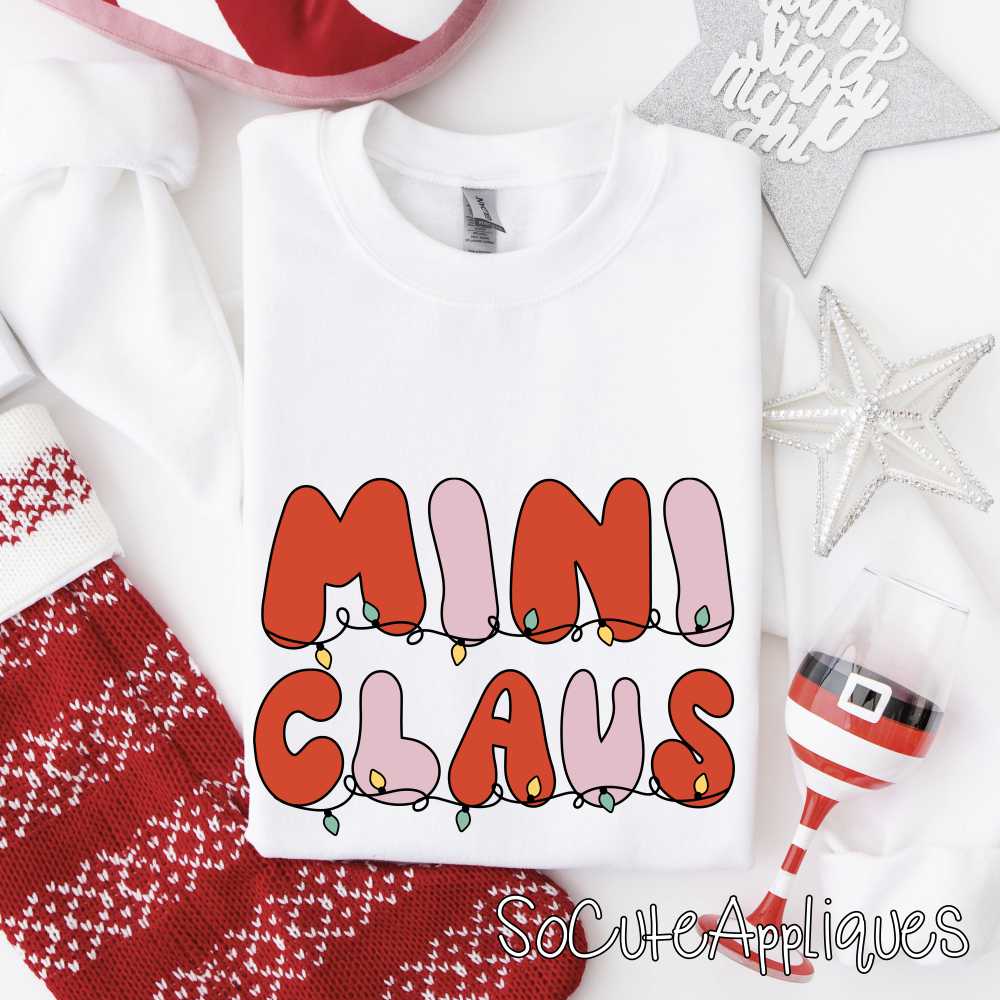 MIni claus *DTF* Transfer