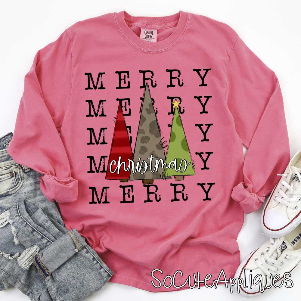 Merry merry Christmas *DTF* Transfer