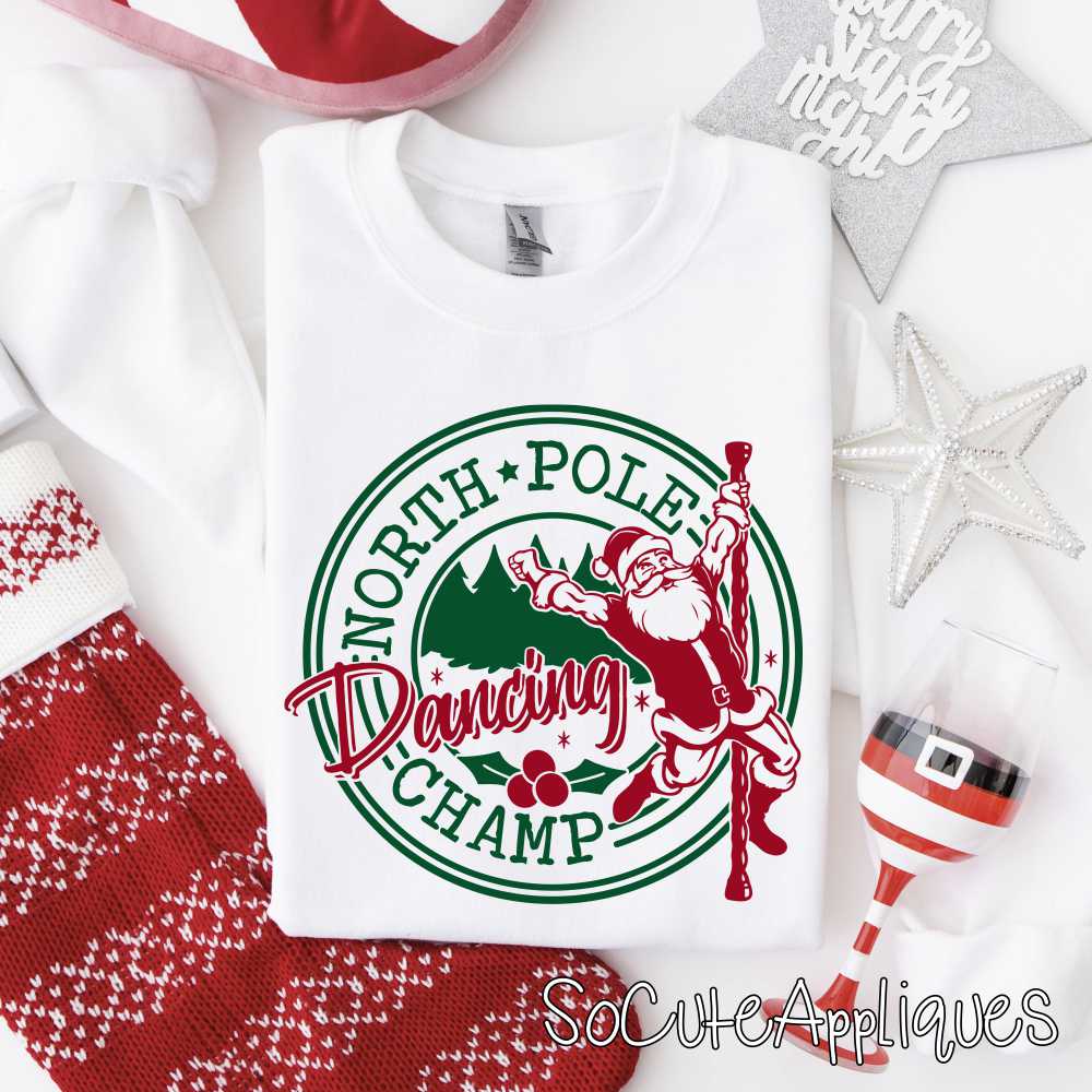 North pole dancing champ *DTF* Transfer