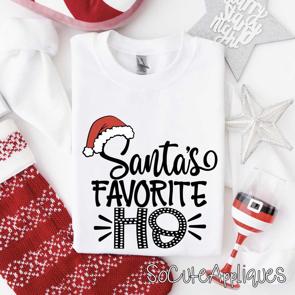 Santas favorite ho *DTF* Transfer