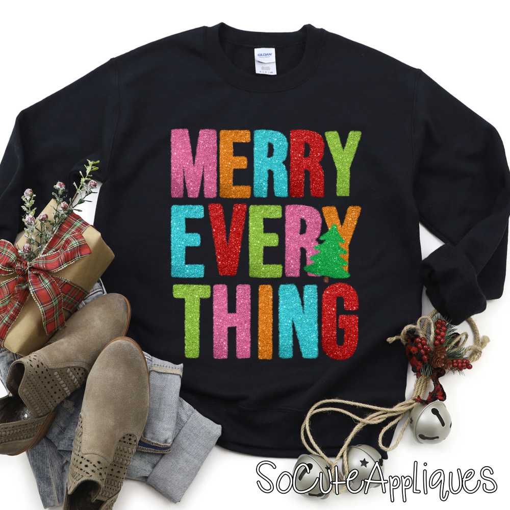 Merry Everything *DTF* Transfer