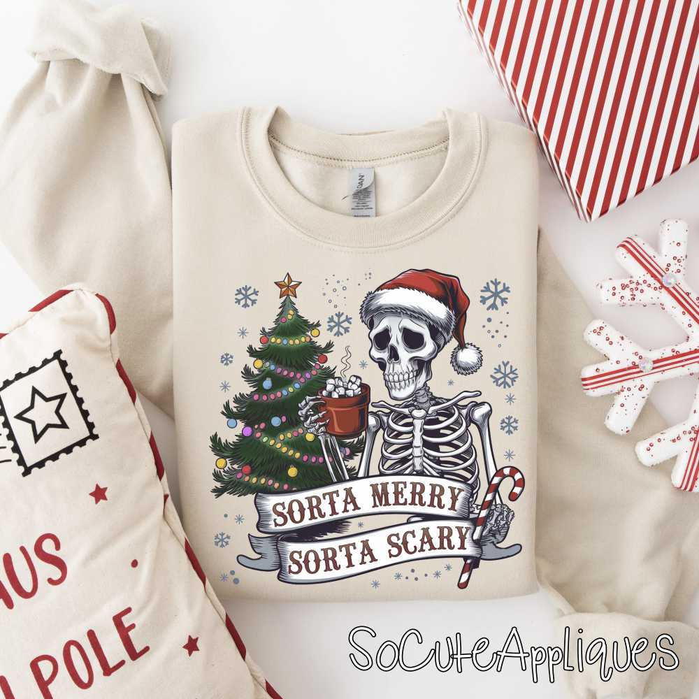 Sorta merry sorta scary *DTF* Transfer