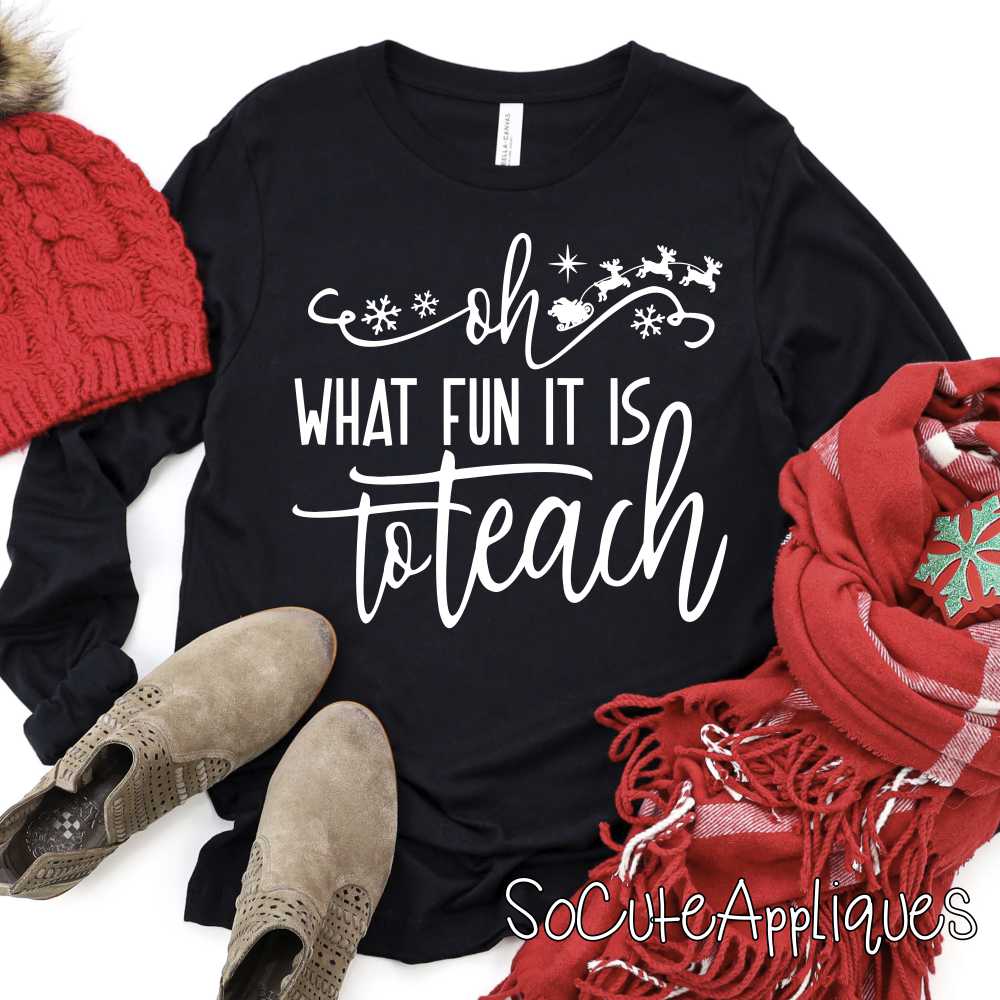 Oh what fun it is to teach *DTF* Transfer