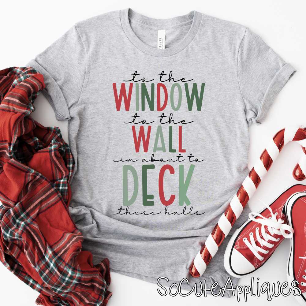 To the window to the wall *DTF* Transfer