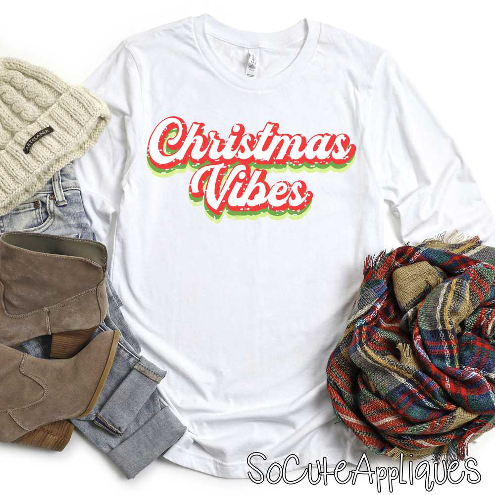 Christmas vibes *DTF* Transfer