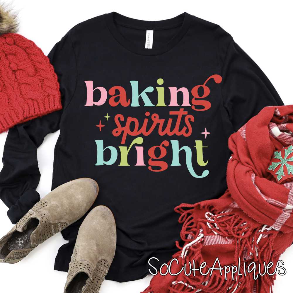 Baking spirits bright *DTF* Transfer