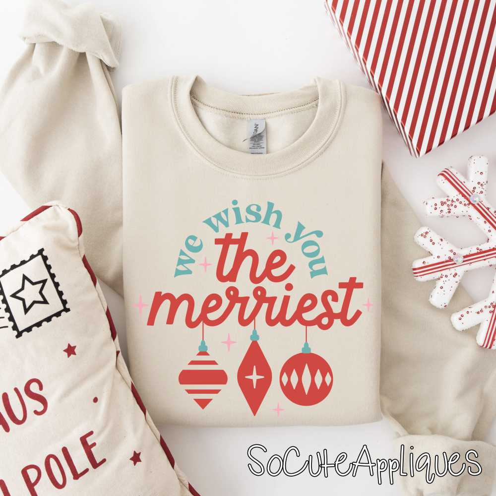 We wish you the merriest *DTF* Transfer