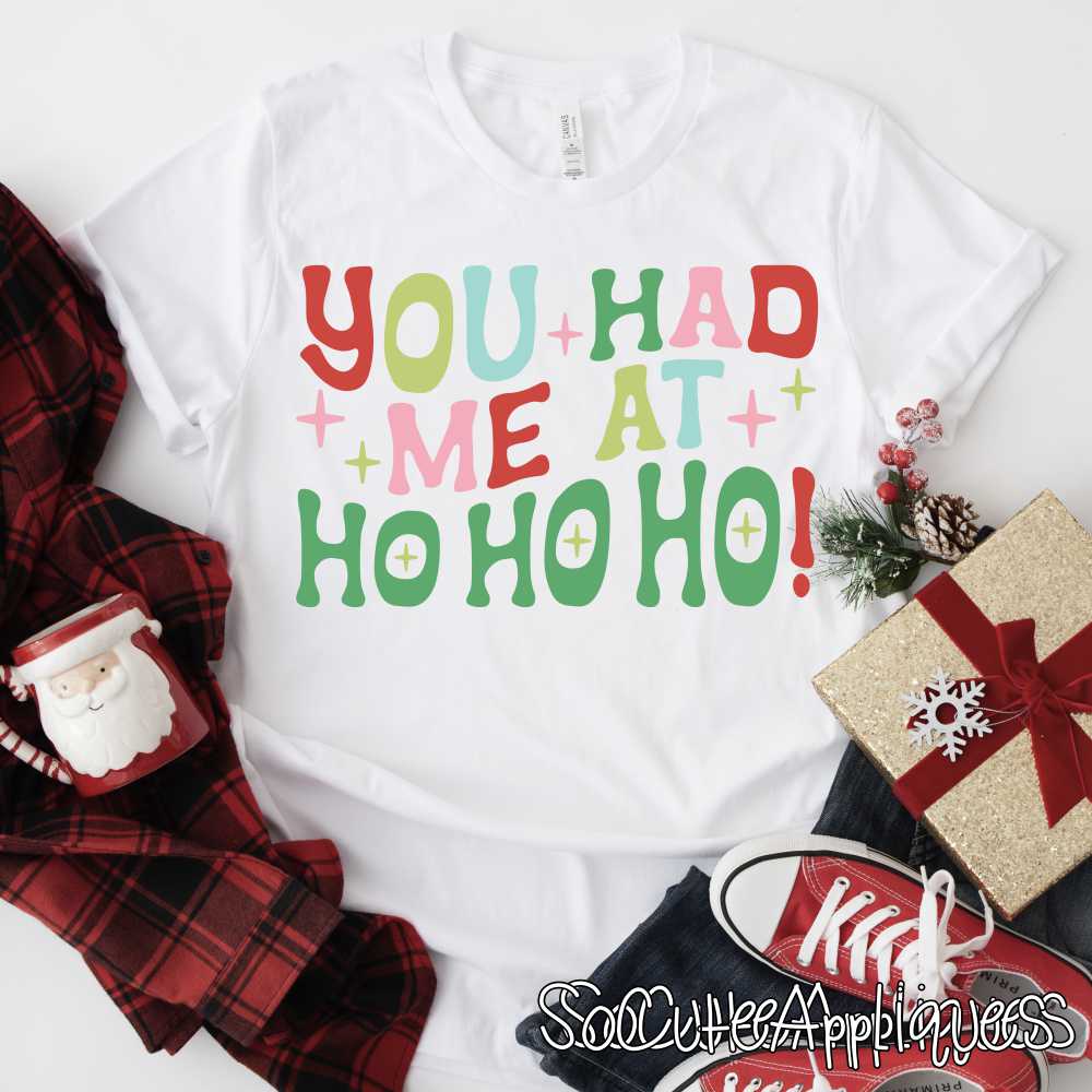 You had me at ho ho ho *DTF* Transfer