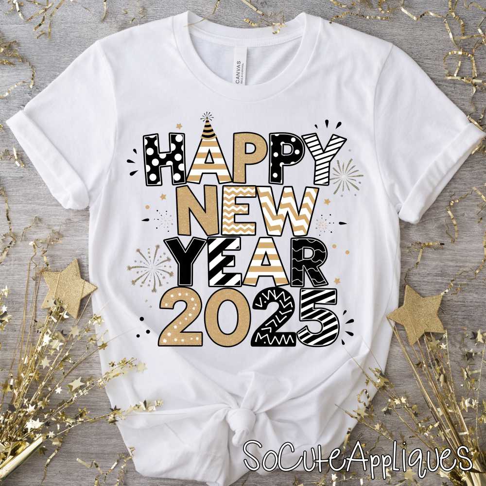 Happy New Year *DTF* Transfer