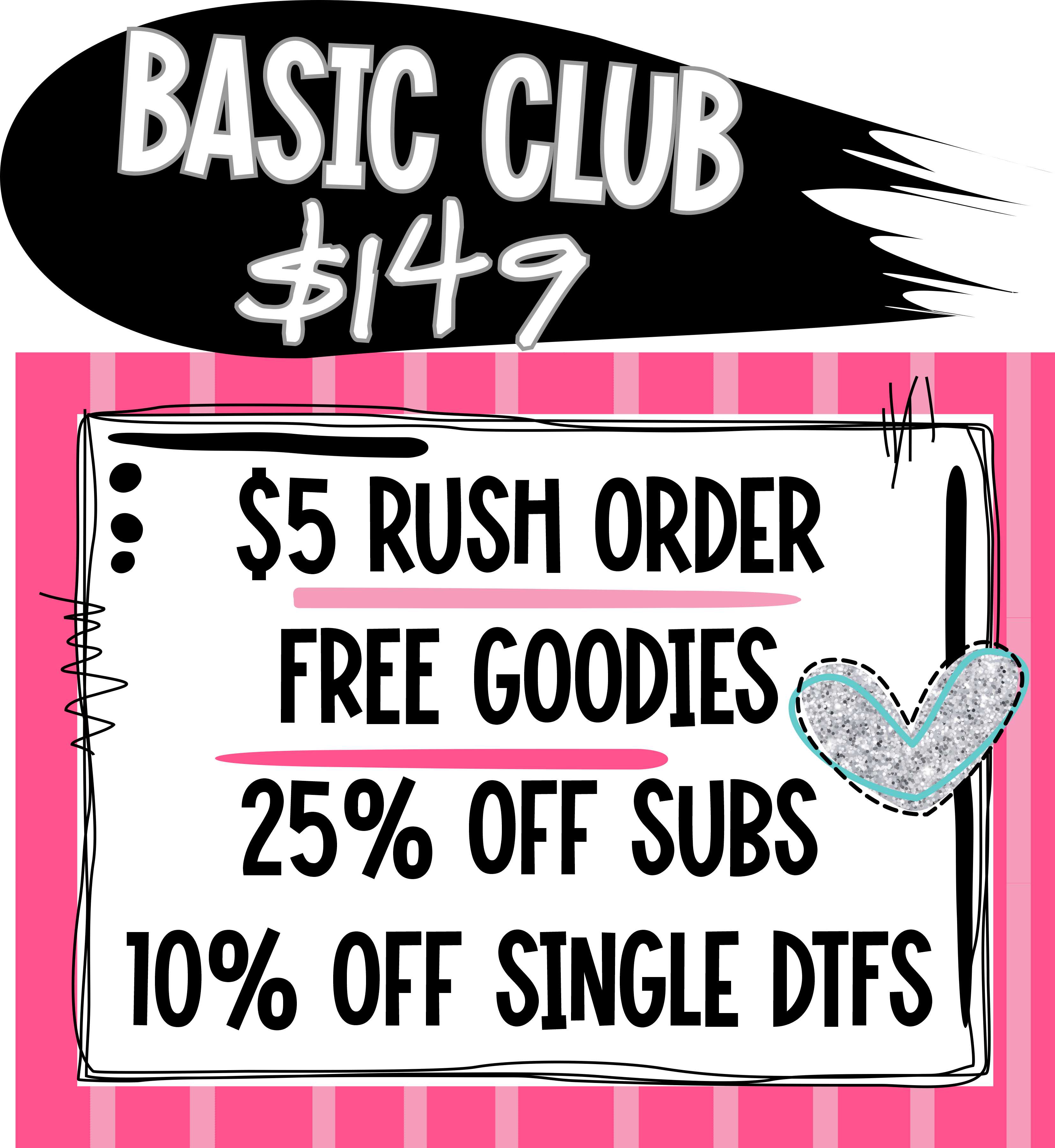 Basic Club 2024 Black Friday special membership - Image 3