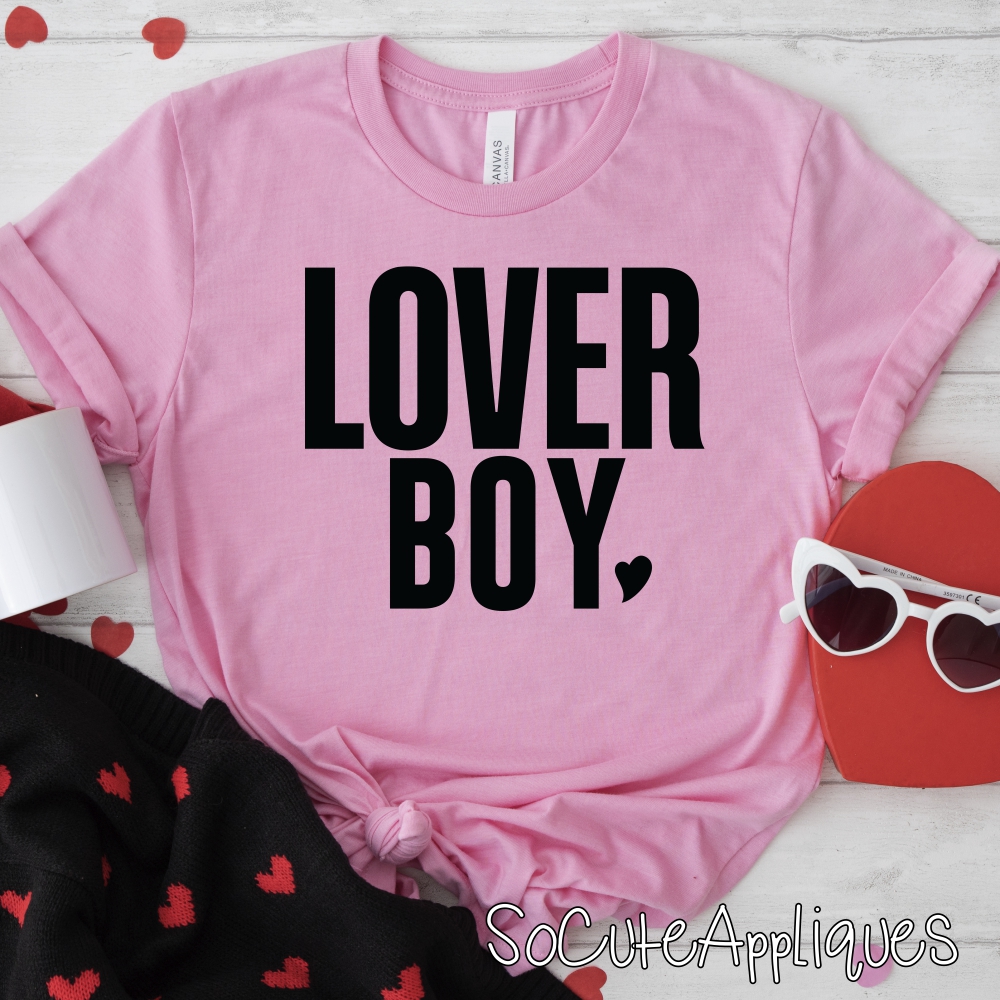 Lover Boy BLACK *DTF* Transfer