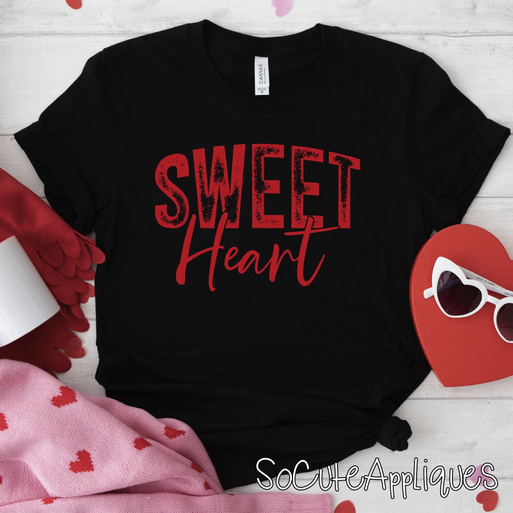 Sweet heart RED *DTF* Transfer