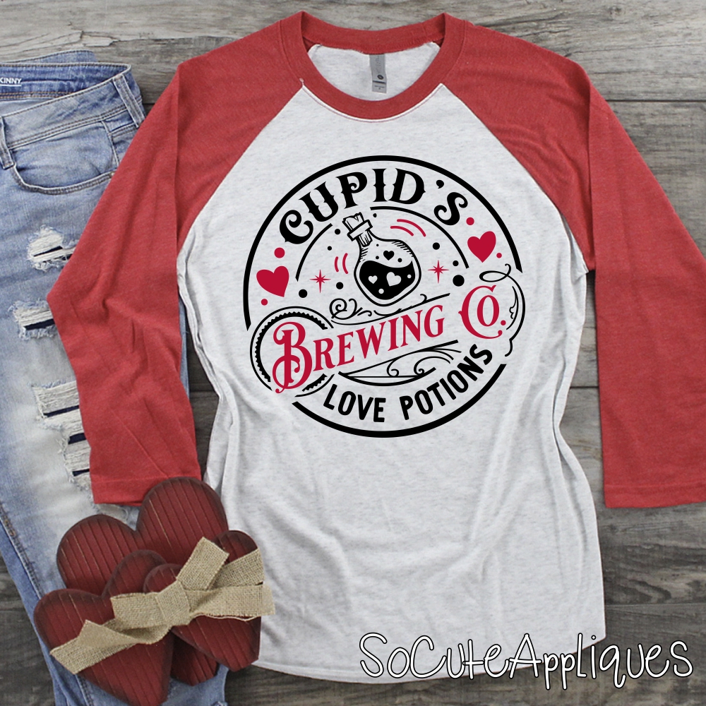 Cupids Brewing BLACK  *DTF* Transfer