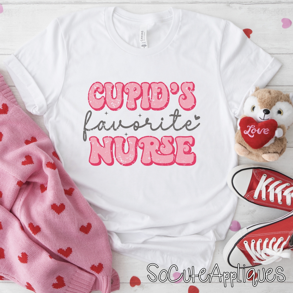 Cupids favorite nurse *DTF* Transfer