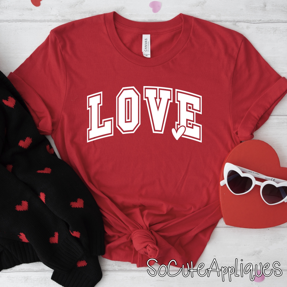 love WHITE *DTF* Transfer