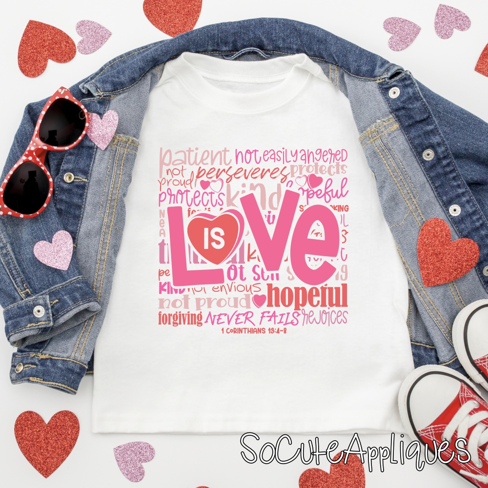 Love is patient *DTF* Transfer